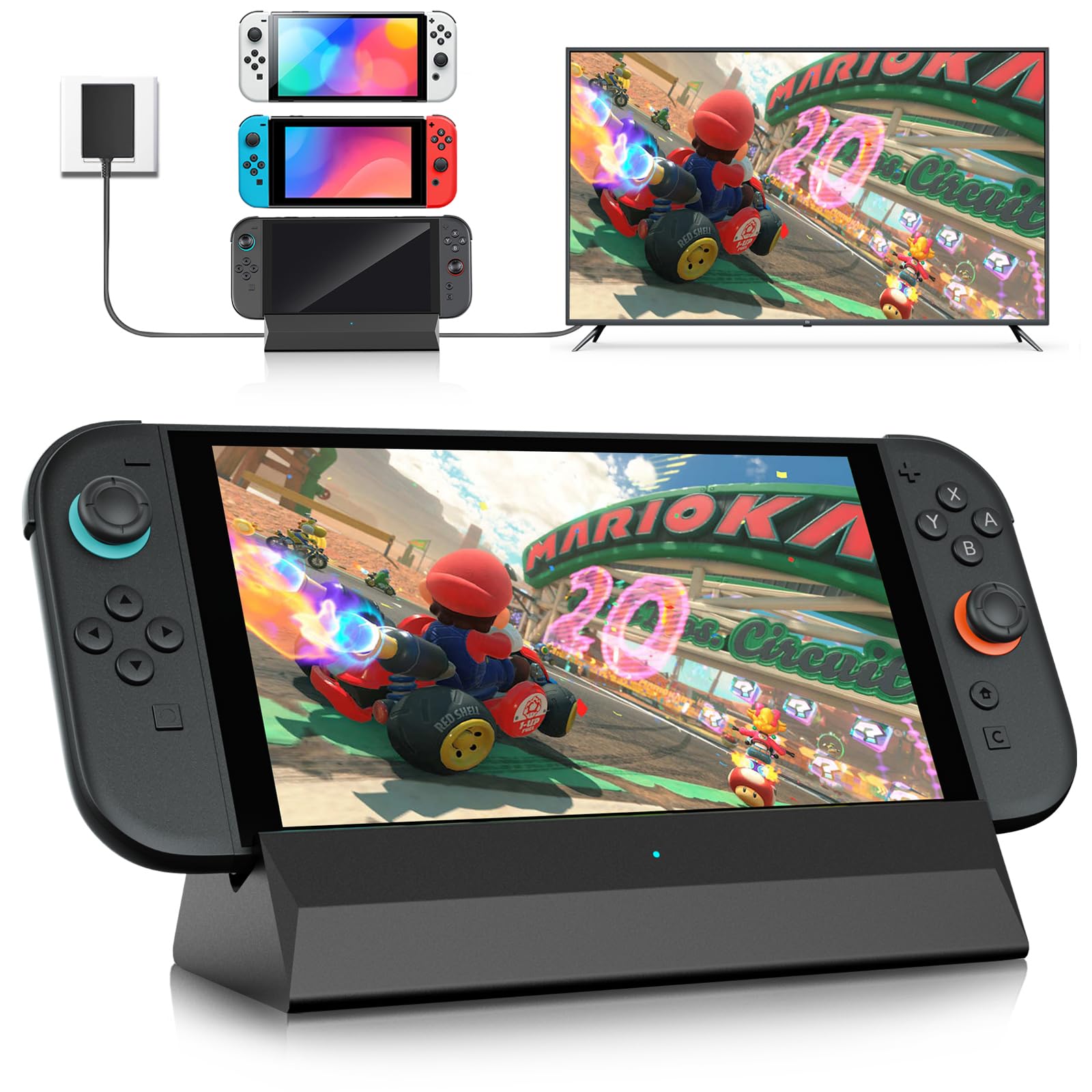 Amazon.com: YDXZBC Switch 2 Dock, Switch 2 Docking Station with 4K